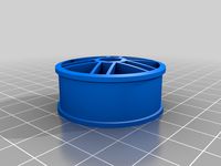 Basic RC car rim