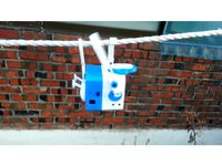 Rope Climbing Monkey Robot Controlled by Smartphone