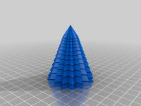 Spiky minimalist vase mode Christmas tree 2