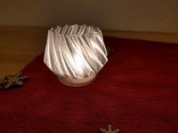 Bevel Gear TeaLight (for LED lights)