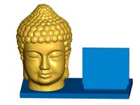 Buddha Bust Business Card Holder (Expandable)