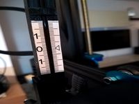Artillery Sidewinder X1 filament ruler calibration tool