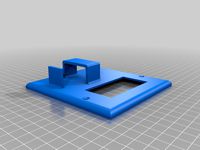 Light Switch Plate with Remote Holder