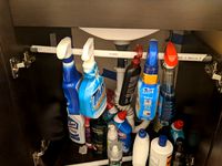 PVC Pipe Hanger for Spray Bottles