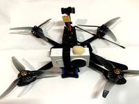 AstroX J5 frame JohnnyFPV antenna GPS Xiaomi Yi mount