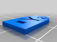 Cable keychain XYZ Root3 CNC