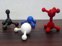 Molecular Structure (NH3, H2O, CH4 and C2H6)