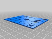 Electronic Symbols stencil (ruler)