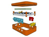 DSO188 digital oscilloscope case remix