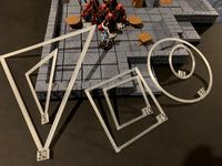 Easy Print Spell Templates (DnD/Tabletop Games)