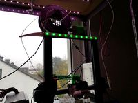 Octoprint indication bar 2020 mounting