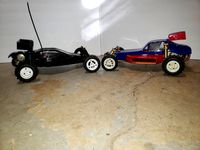 RC10 Gold Pan Wheels, Wing, Knockoffs, and cowl - for original gold pan or B4.1