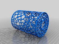 Voronoi-esque lampshade