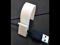 Cable holder with hook