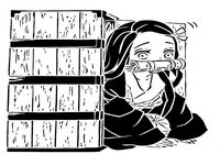 Nezuko Kamado stencil