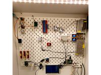 Ikea Skadis accessories for electronic