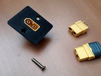 XT60 connector panel mount