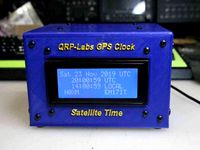 QRP-Labs GPS Clock Case (Special) for the Large (4 x 20) display