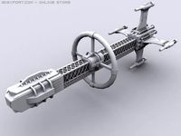 Exploration SpaceCraft 3D Model