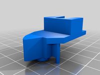 Toaster electrical switch lever plastic part for Simpex