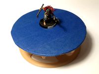 Turntable top for M8 20mm screw