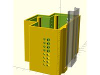 DIN43880 OpenSCAD enclosure