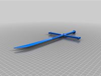 Kokuto yoru swords mihawk 3D model - TurboSquid 1191014