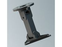 Ceiling mount for projector / beamer