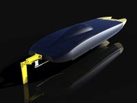 rc boat catamaran