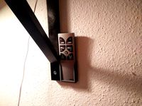 Bed remote holder