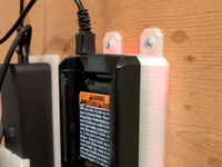 Wall mount for Ryobi 40v charger