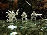 Skeleton Robot Meeples