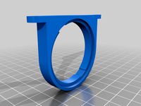 Thermo hygrometer support for Lack enclosure