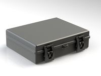 small case with working clip mechanism