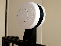 Bracket for Smoke Detector (mount on e.g. Creality CR-10S / Ender 3 and others with 2020 extrusions)
