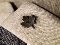 Maple Leaf Button