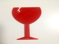 Attention-Glass sign