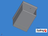 Froeling Heizung Feuerzeughalter (magnetisch)