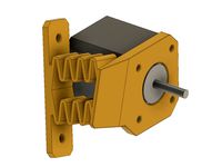 Suspension and Angled Extruder Mount for KOSSEL 2020