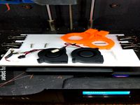 QIDI (Flashforge?) Dual Cooling Bracket (The Imperial Jetpack)
