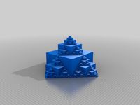 Cube IFS fractal easy nice