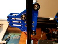 Tevo Trantula Z Carriage and X Belt Tensioner Remixed for 3 Wheel and EZ Gimbal