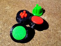 Push button "cover" for tactile switch