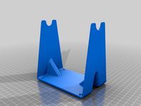 Simple filament spool holder with inner wheel