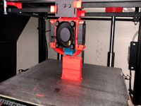 Sapphire Pro E3D Mount adjustable Fanduct