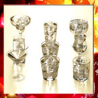 Glassware Collection 9 glasses and cups 3D Model