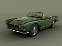 Maserati 3500GT spider Vignale 3D Model