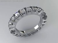 Eternity Ring 3D Model