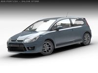 Citroen C4 Coupe 3D Model