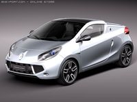Renault Wind 2011 3D Model